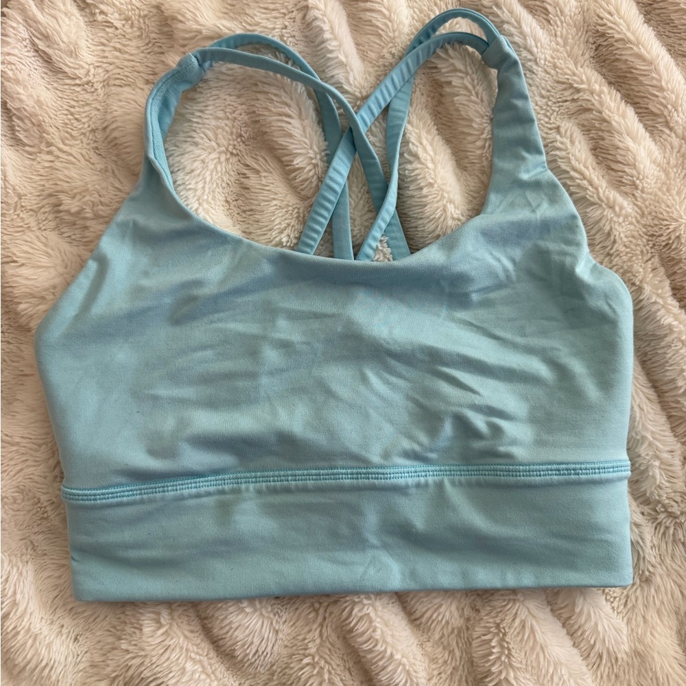 Lululemon Women's Blue Sports Bra